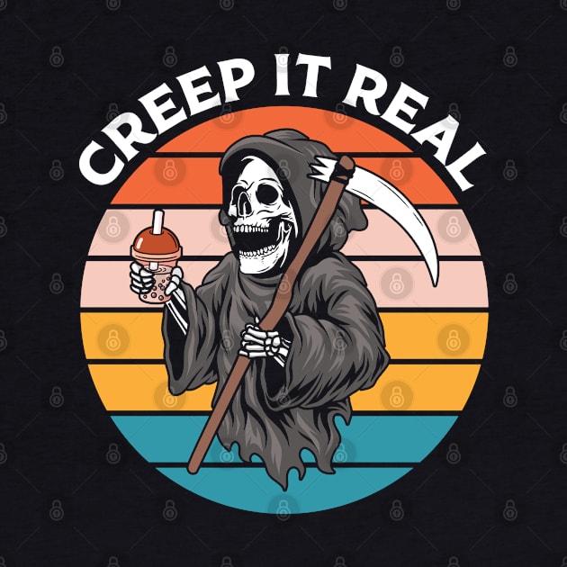 Creep it real Grim Reaper by qpdesignco